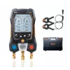 testo 550s digitaalinen manifold-mittarisarja Bluetoothilla ja 2 langattomalla puristuslämpötila-anturilla (0564 5501)