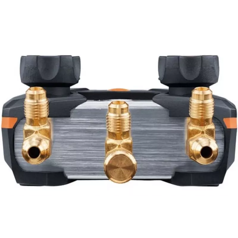 Testo 550s Smart Set digitaalinen jakotukki-sarja Bluetoothilla ja puristusantureilla 0564 5502