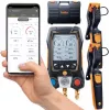 Testo 550s Smart Set digitaalinen jakotukki-sarja Bluetoothilla ja puristusantureilla 0564 5502