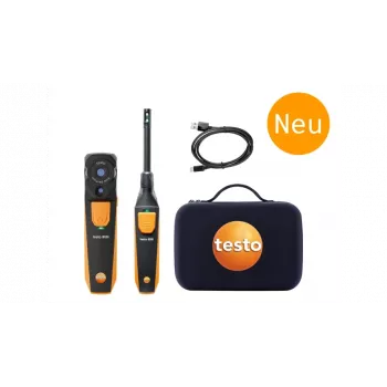Testo 860i Mold Set -lämpökamera kosteusmittarilla Bluetooth 256x192 pikseliä