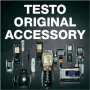 TESTO IR-teippi paljaille pinnoille, jopa +250 °C, emissiivisyys 0,95, 10 m pituus, 25 mm leveys (0554 0051)