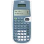 Texas Instruments TI-30 X II Solar tieteislaskin sininen liukusuojakotelolla