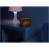 TFA 60.2549.08 CLOCCO radio-herätyskello puujäljitelmä ruskea