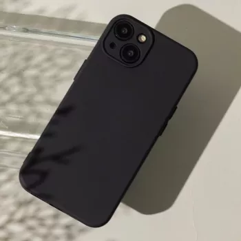 TFO silikonikotelo Xiaomi Redmi A7 Pro - mattamusta iskunkestävä takakotelo