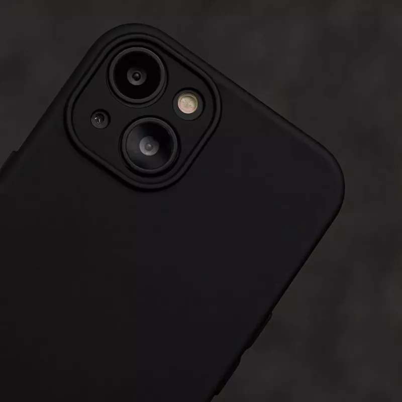 TFO silikonikotelo Xiaomi Redmi A7 Pro - mattamusta iskunkestävä takakotelo