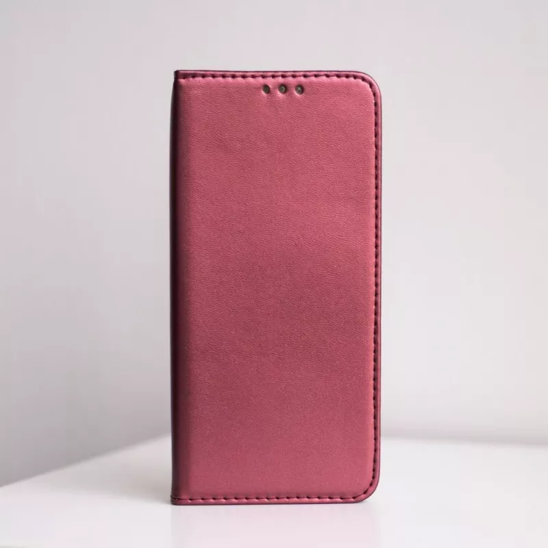 TFO Smart Magnetic Wallet Case Xiaomi Redmi A7 Pro, burgundinpunainen