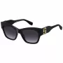 THE MARC JACOBS naisten aurinkolasit MARC762S807 musta asetaatti harmaa liukuväri 54 mm