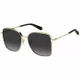THE MARC JACOBS naisten aurinkolasit MARC829SRHL - asetaattikehykset, UV400-suoja, 58 mm linssit
