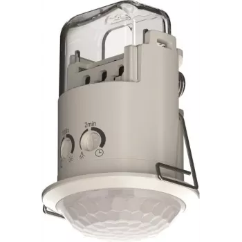 Theben PIRA T6 Mini uppoasennettava katto-PIR-liiketunnistin 360° 230V valkoinen 1030202