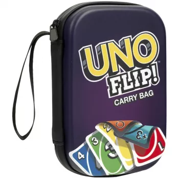 Theo Klein UNO FLIP - kantolaukku violetti/musta