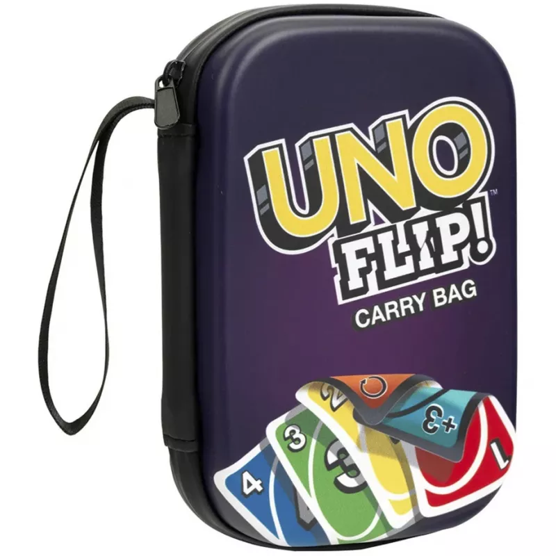 Theo Klein UNO FLIP - kantolaukku violetti/musta