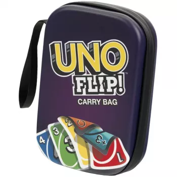 Theo Klein UNO FLIP - kantolaukku violetti/musta
