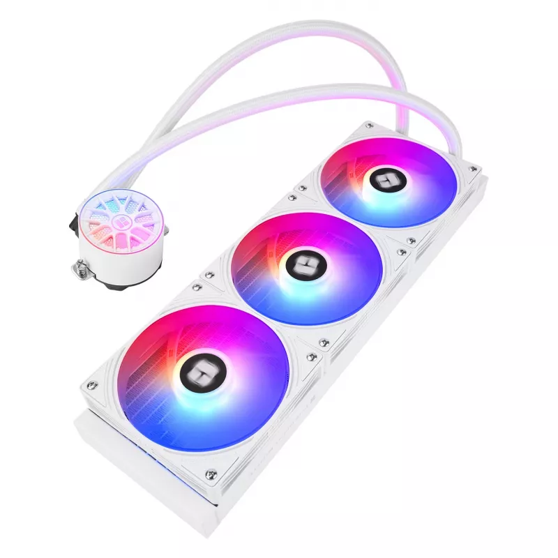 Thermalright Aqua Elite V6 RGB 360 mm valkoinen AIO-nestecpu-jäähdytin