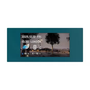 Thermaltake AC-080-OOTNAN-A1 6,0 tuuman LCD-paneelisarja View 600 TG -kotelolle, Transformative Teal