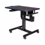 Thermaltake CycleDesk 100 GGD sähköisesti korkeussäädettävä työpöytä RGB:llä, musta
