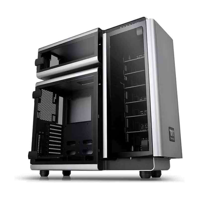 Thermaltake Level 20 Tempered Glass Edition Full Tower kotelo, harmaa/musta, ARGB-tuuletin