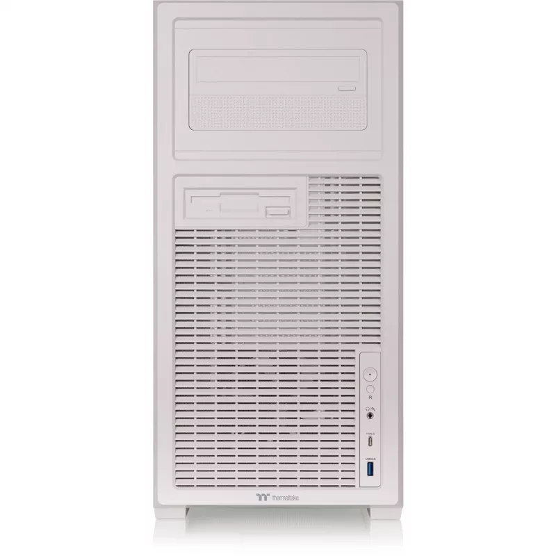 Thermaltake Retro 360 beige Mid Tower PC-kotelo karkaistulla lasilla