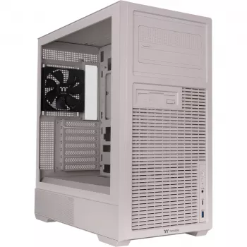 Thermaltake Retro 360 beige Mid Tower PC-kotelo karkaistulla lasilla