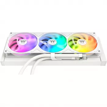 Thermaltake ST360 Ultra Snow 360 mm All-in-One-nestejäähdytin, 7 tuuman IPS LCD, valkoinen