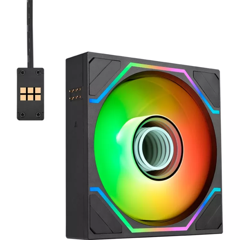 Thermaltake SWAFAN 120 EX INFINITY Black 3-Pack 120mm PWM ARGB tuuletin