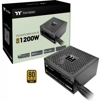 Thermaltake Toughpower GT3 SE 1000W 80 PLUS Gold ATX 3.1 PCIe 5.1 Ready täysin modulaarinen virtalähde