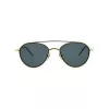 Thom Browne TB109ATGLDBLK unisex-aviator-aurinkolasit titaanikehys tummanvihreät linssit 53/20/141 mm