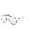 Thom Browne unisex TB015LTDBLKGR aviator-aurinkolasit 62/15/144 mm