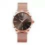 THOMAS SABO Rebel at Heart unisex-kvartsikello 42 mm musta ionipinnoitettu ruostumaton teräs ja nahka WA01772652064