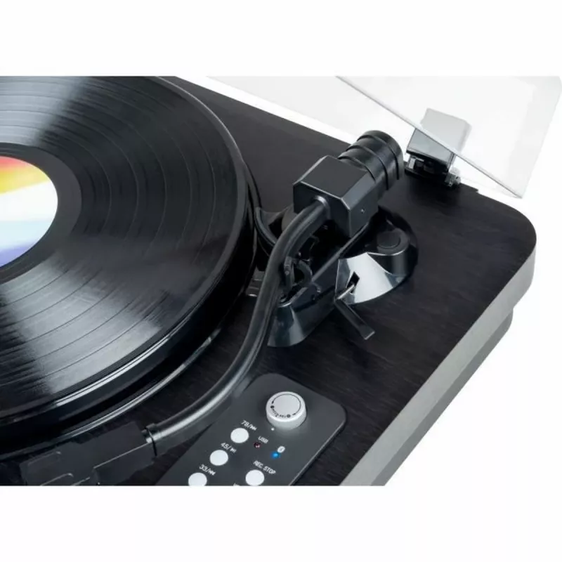 THOMSON TT650BT levysoitin sisäänrakennetuilla kaiuttimilla, tallennus USB:lle, musta