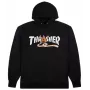 Thrasher x Toy Machine huppari Pyramid musta L