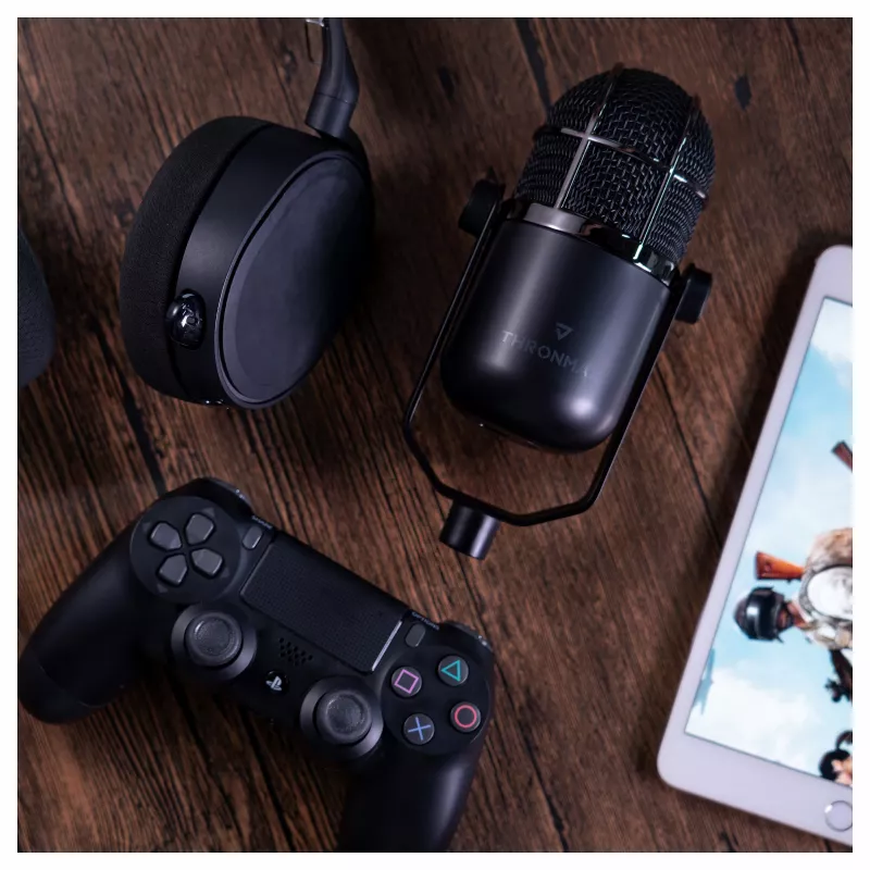 THRONMAX Mdrill Dome Jet Black 48kHz USB-kondensaattorimikrofoni
