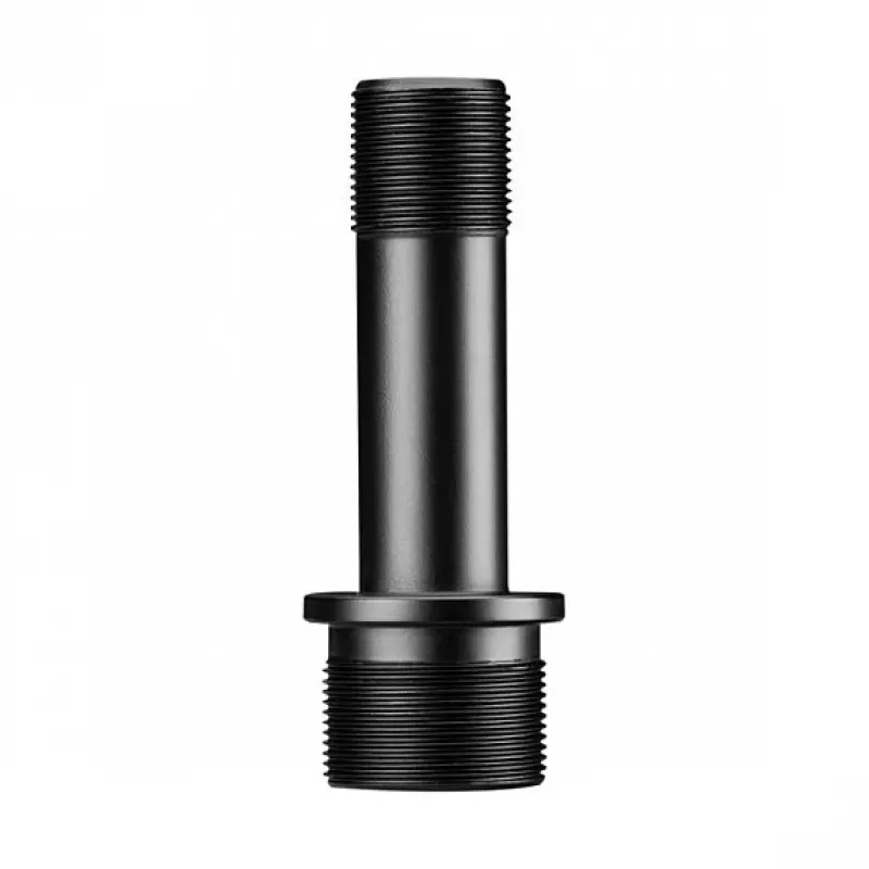 THRONMAX P2 metallinen iskunvaimenninpidikesarja Absima P2 -sarjan RC-autoille, CNC-jyrsitty alumiini, musta, 2 kpl