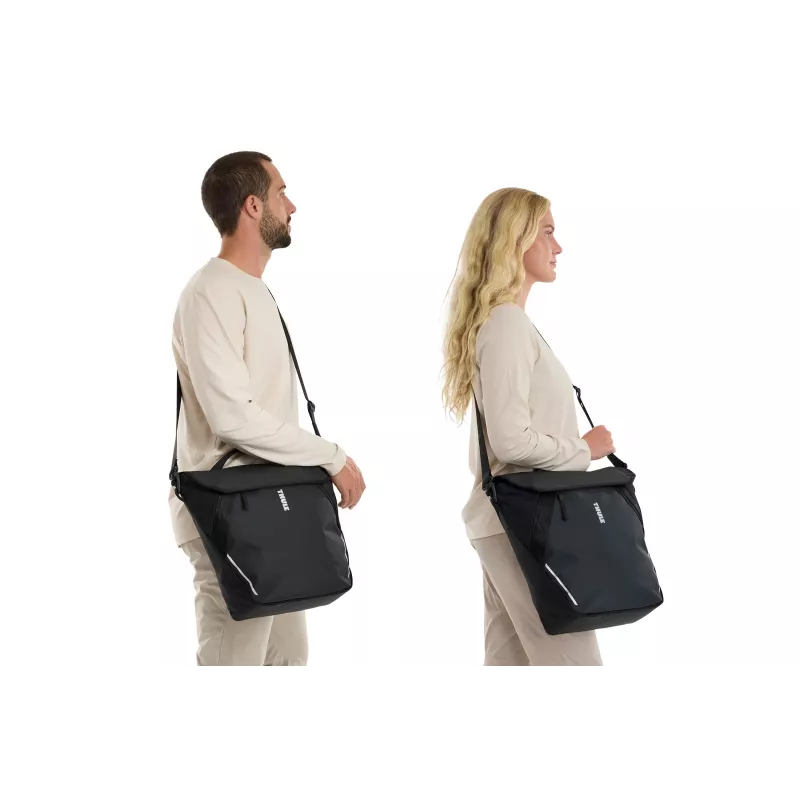 Thule 5468 Chasm Courier 22L, InLock, musta