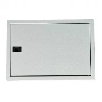 TIBOX AS116 pinta-asennettava jakokeskus 440x300x115mm, 16 moduulia, läpinäkyvä ovi, sisäkäyttöön