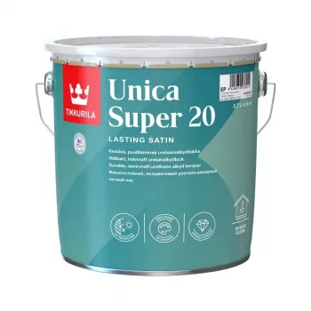 Tikkurila Unica Super 20 puolikiiltävä alkydimaali 2.7L