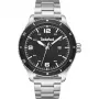 Timberland miesten analoginen kvartsikello TDWGH0010503 46mm ruostumaton teräskotelo ruskea nahkaranneke sininen kellotaulu