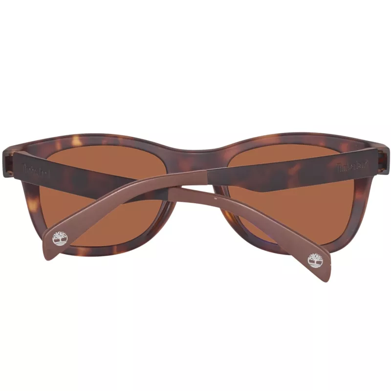 Timberland miesten aurinkolasit TB9080-5052H Havana vihreä suorakaiteen muotoiset