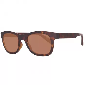 Timberland miesten aurinkolasit TB9080-5052H Havana vihreä suorakaiteen muotoiset