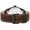 TIMBERLAND miesten kello TBL16004JYU03 43 mm sininen taulu ruskea nahkaranneke