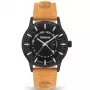 Timberland miesten kello TDWGB2201504 Henniker II 42mm sininen kellotaulu ruskea nahkaranneke kvartsi