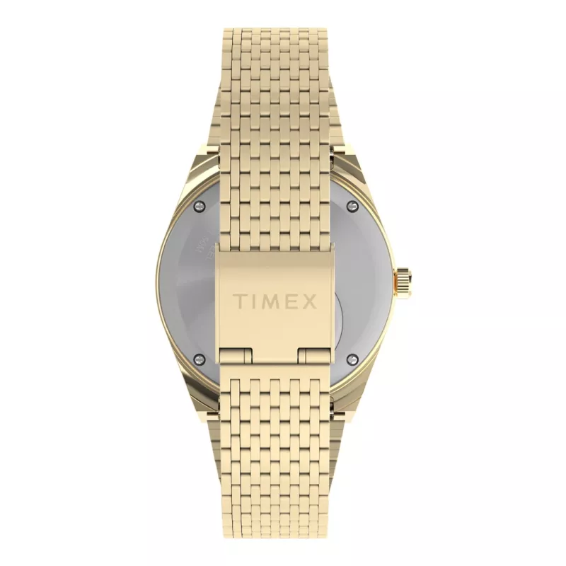 Timex Expedition North Field Post Solar 42mm miesten kello - musta kellotaulu, ruskea nahkaranneke, solar-kvartsi