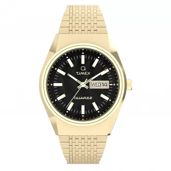 Timex Expedition North Field Post Solar 42mm miesten kello - musta kellotaulu, ruskea nahkaranneke, solar-kvartsi