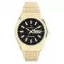 Timex Expedition North Field Post Solar 42mm miesten kello - musta kellotaulu, ruskea nahkaranneke, solar-kvartsi