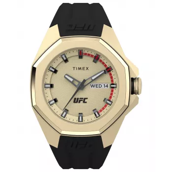 TIMEX Expedition North Field Post Solar miesten kello TW2V57100 44 mm musta kellotaulu, ekologinen nahkaranneke