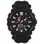 TIMEX miesten digitaalinen kvartsikello TW5M52800 50mm hartsikotelo musta hartsiranneke