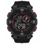 TIMEX miesten digitaalikello kvartsi TW5M53700 50 mm musta hartsi silikoni