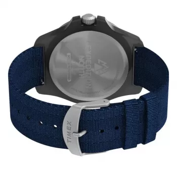 TIMEX miesten Expedition North Field Post Solar kello TW2V40300 – 46mm ruostumaton teräs, vihreä kellotaulu, ruskea nahkaranneke, aurinko-kvartsi