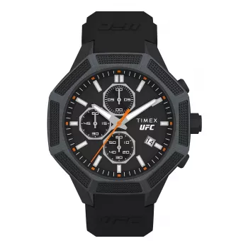 Timex miesten TW2V87200 Expedition North Field Post -kello - 44 mm aurinko-kvartsikoneisto, ruostumaton teräskotelo, vihreä kangasranneke