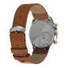 Timex TW2W64400 miesten kenttäkello 42mm musta kellotaulu ruskea nahkaranneke