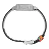 Timex unisex TW2Y46800 34 mm hopea sininen ruostumaton teräs kvartsikello